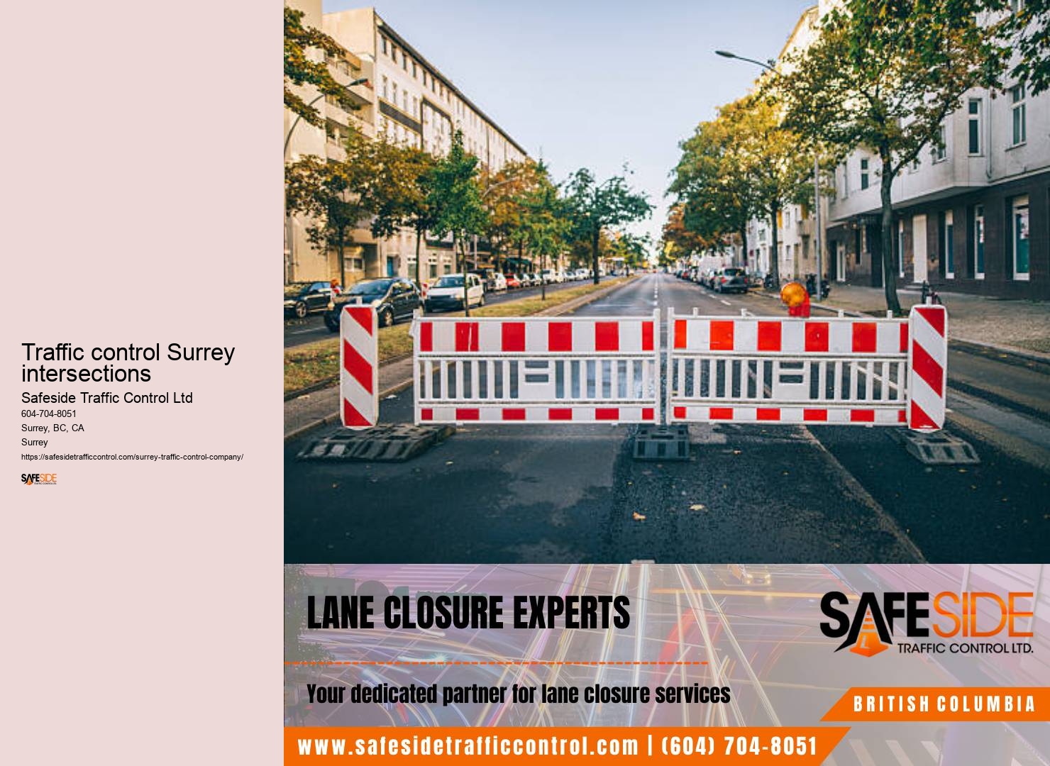 Surrey traffic control algorithm validation methods