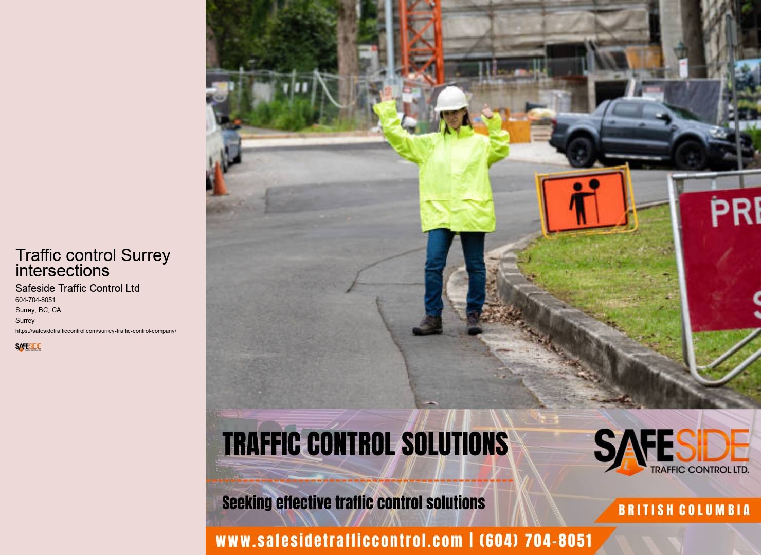 Surrey traffic control algorithm validation requirements