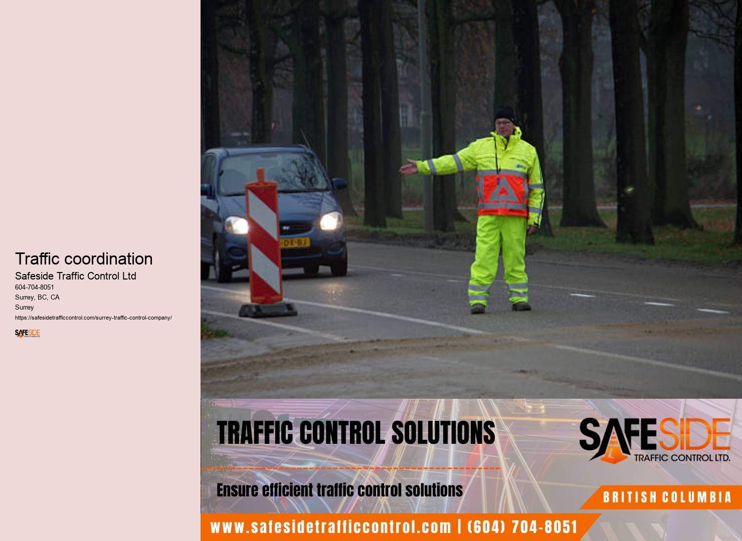 Traffic control algorithm development Surrey