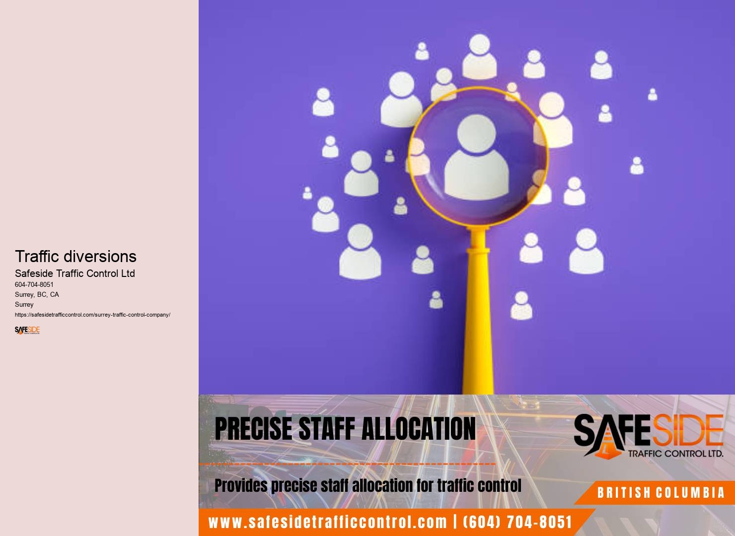 Traffic control legal consulting Surrey