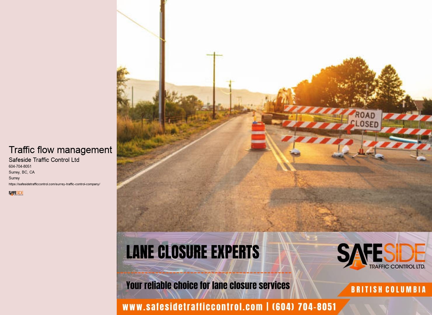 Traffic control algorithm validation guidelines Surrey