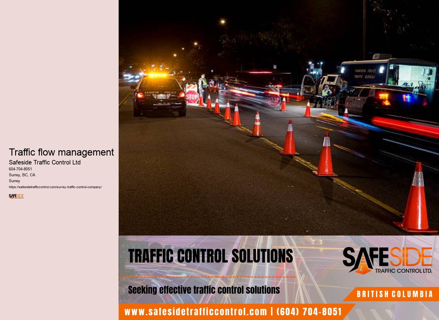 Surrey traffic coordination strategies