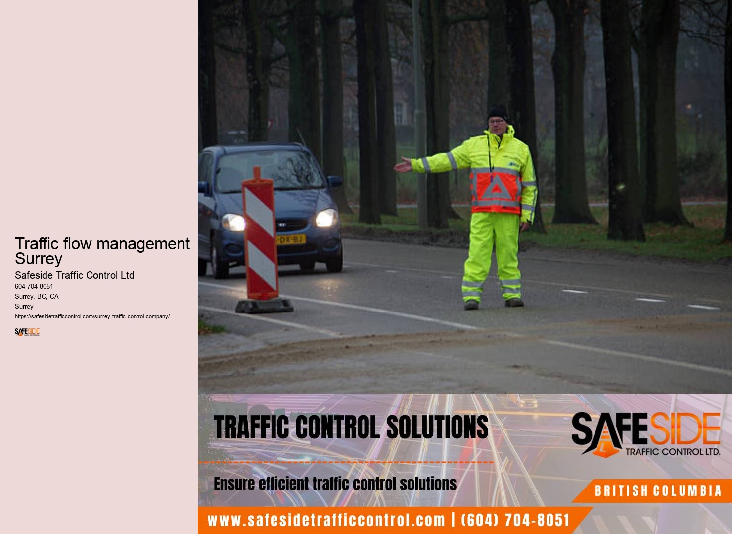 Traffic control penalties Surrey
