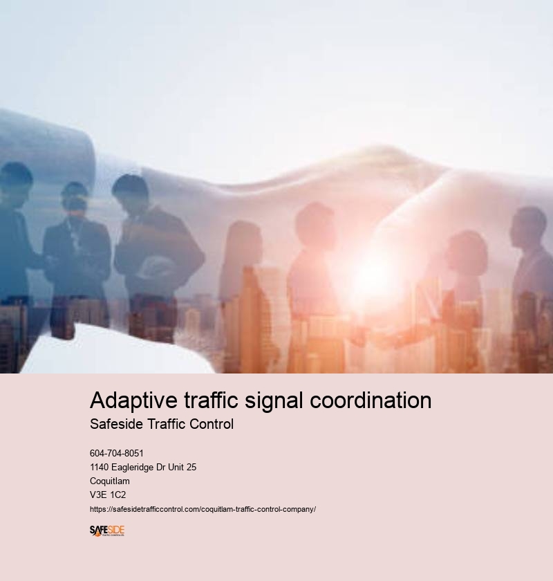 Adaptive traffic signal coordination