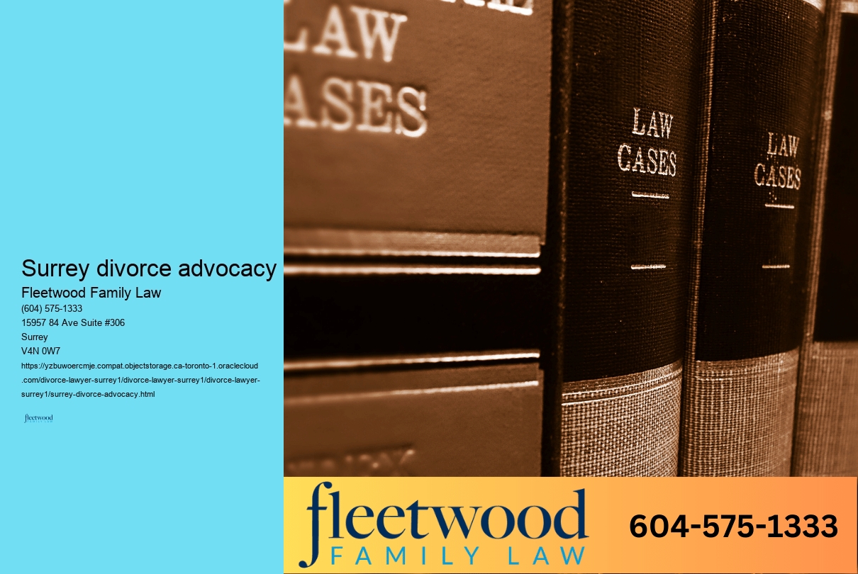 Surrey divorce advocacy