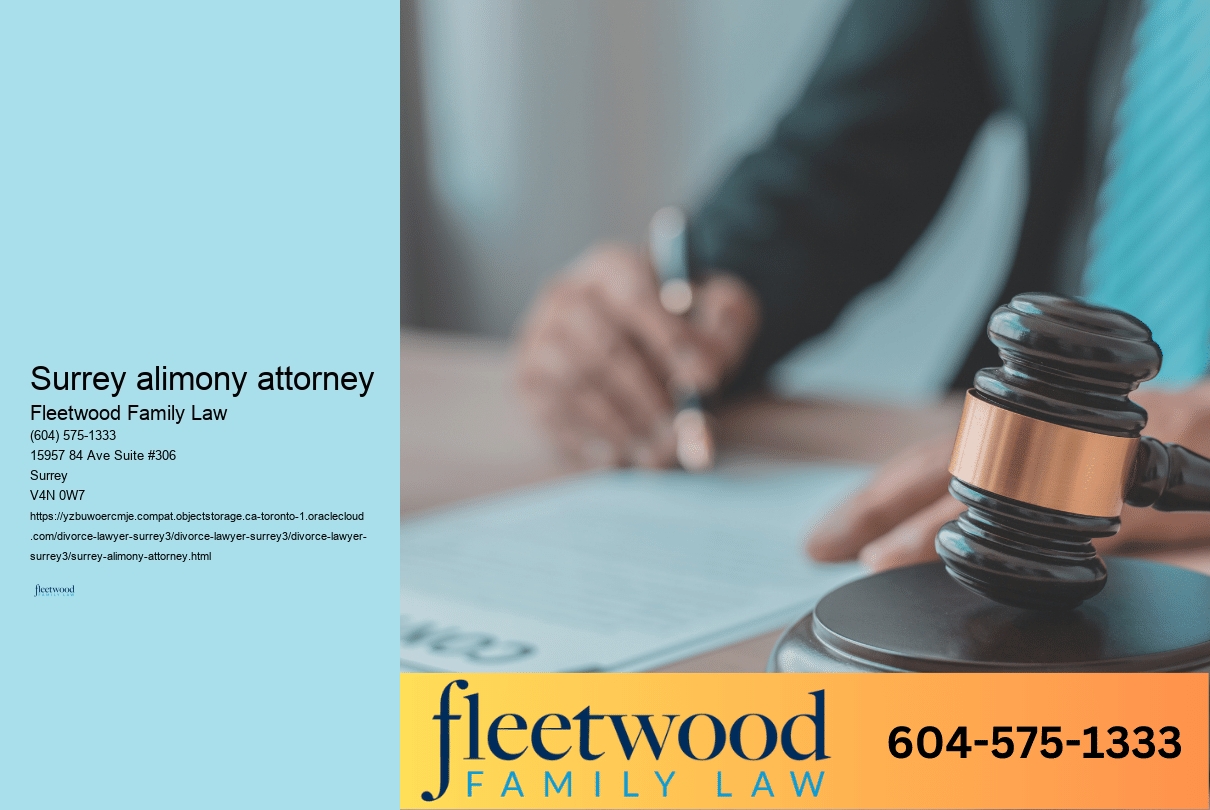 Surrey alimony attorney