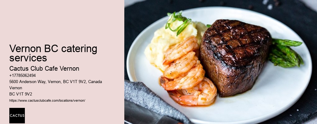 Vernon BC gift cards for restaurants
