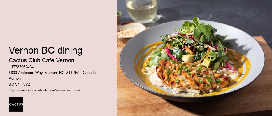 Vernon BC food culture