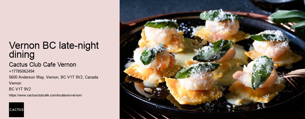 Happy hour specials for every taste in Vernon