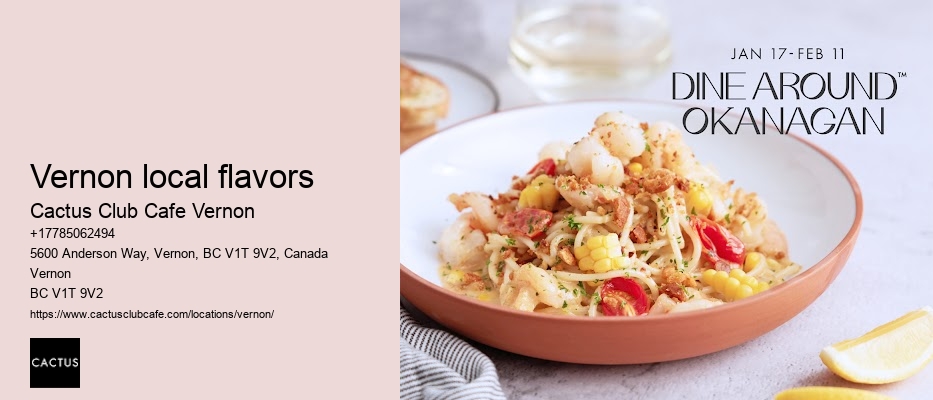 Vernon restaurant recommendations