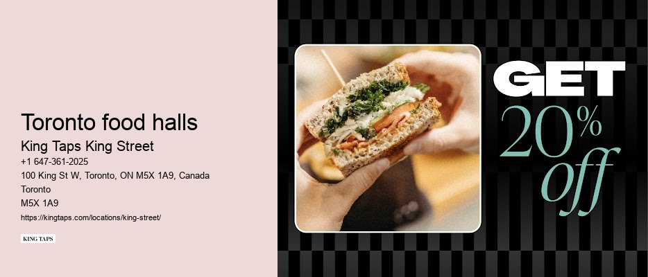 Delicious Toronto restaurant menus