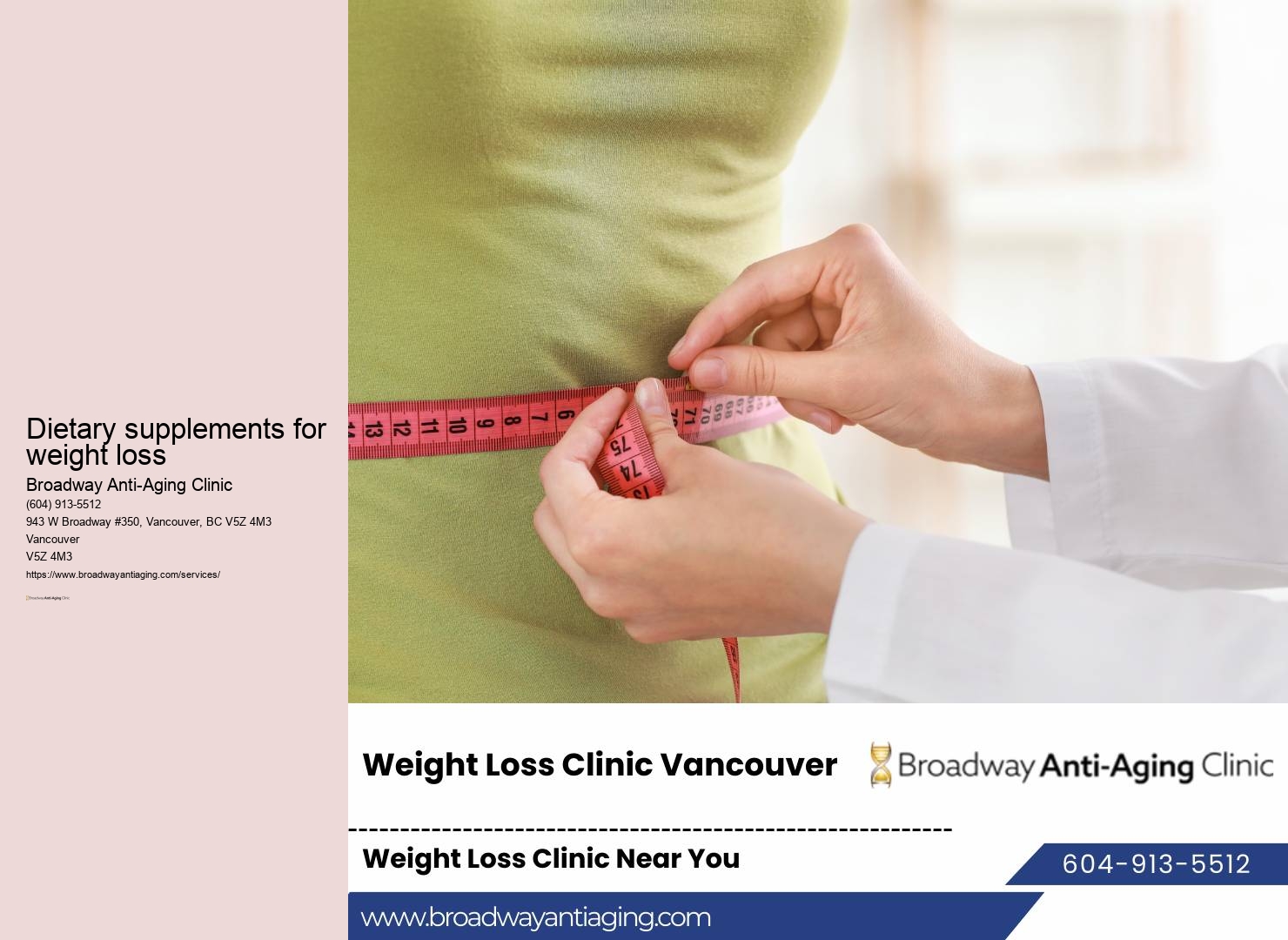 Weight Loss Clinic in Vancouver BC