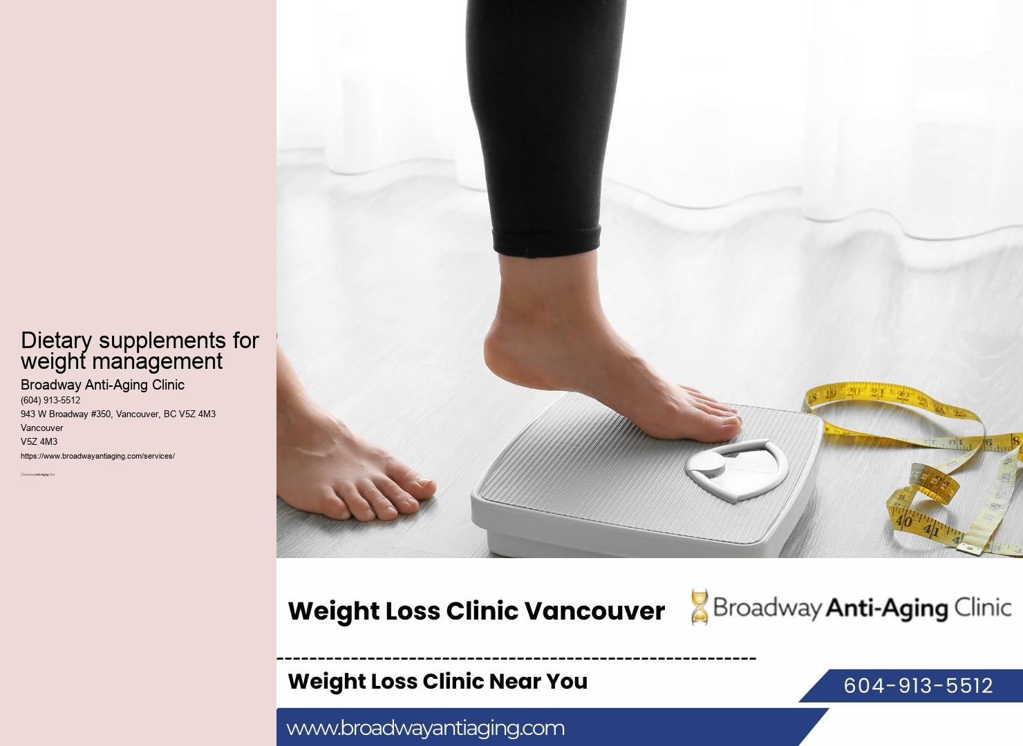 Expert Weight Loss Advice Vancouver BC