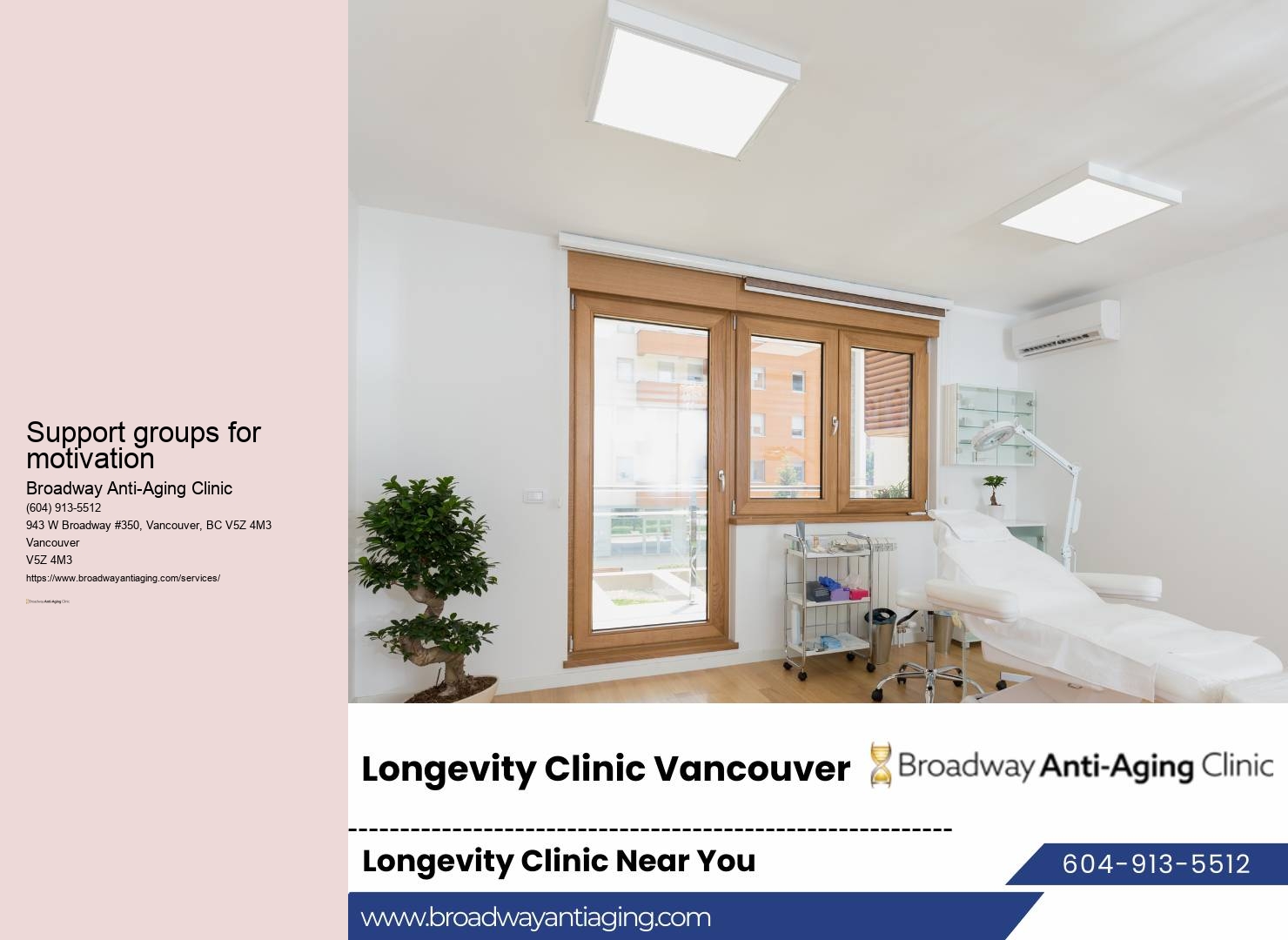 Wellness center services for holistic health