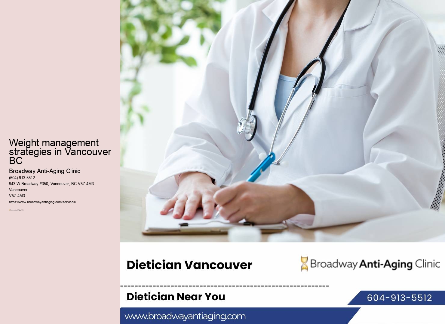 Medical weight loss solutions in Vancouver