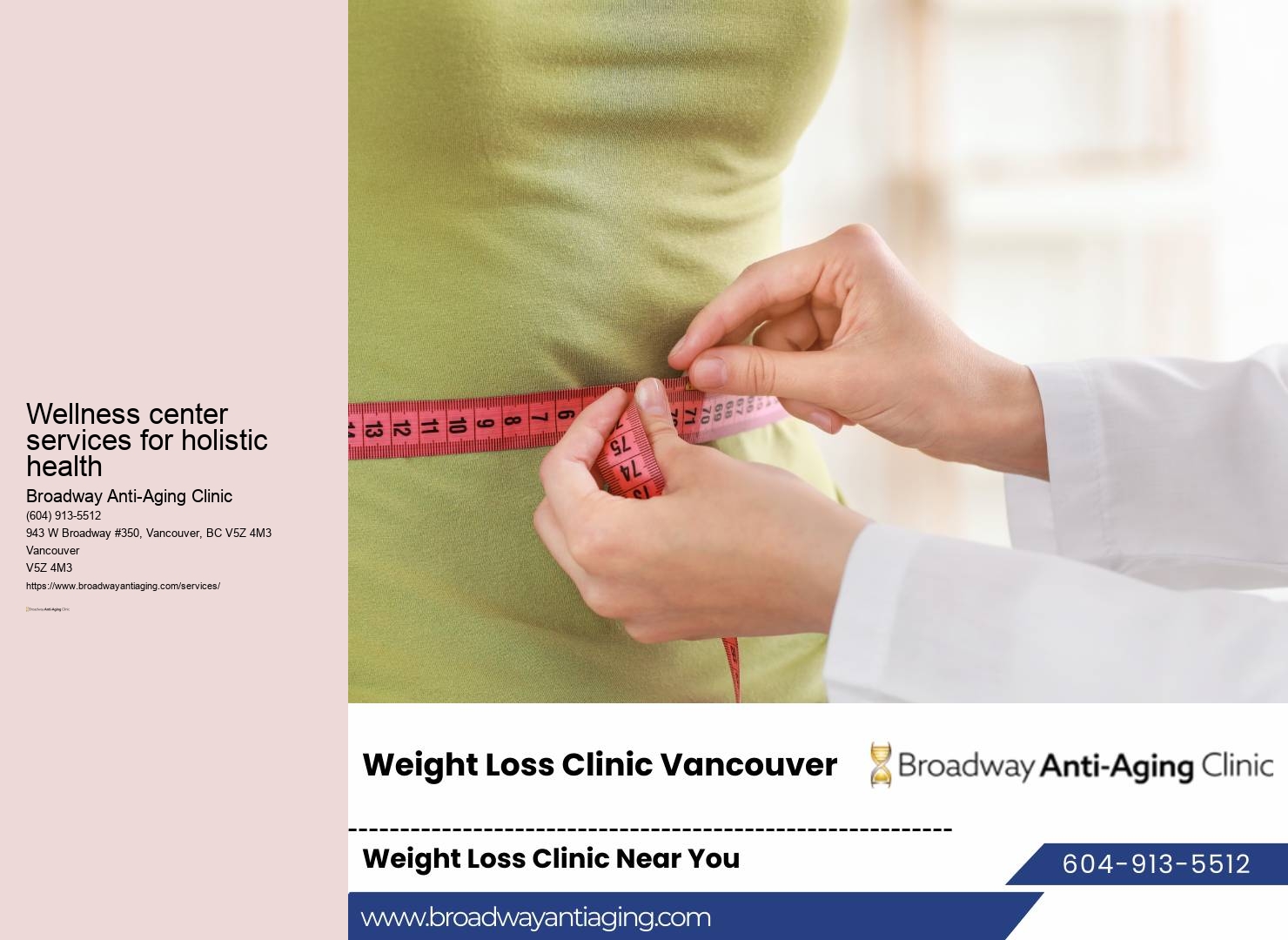 Vancouver weight loss clinic expertise