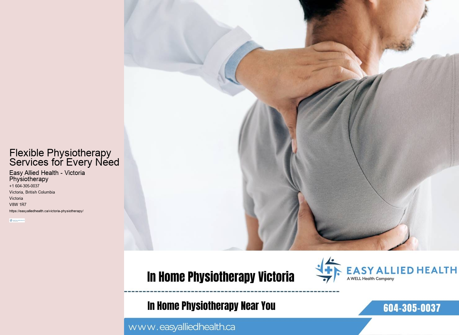 Flexible Physiotherapy Services for Every Need