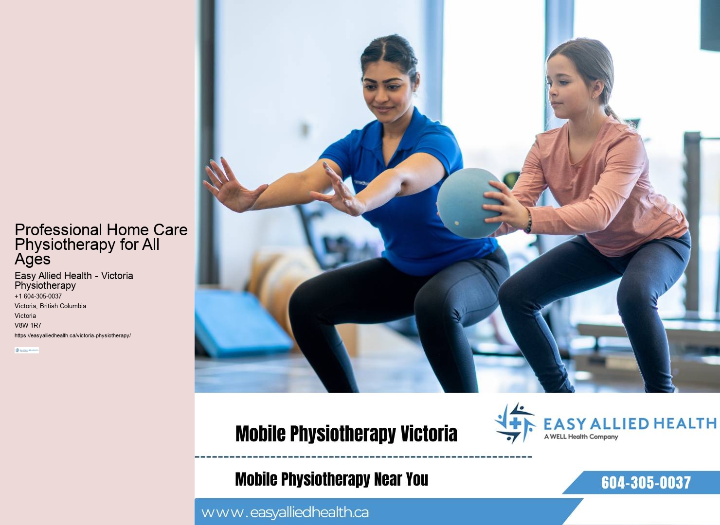 Dedicated In-Home Physiotherapy Victoria