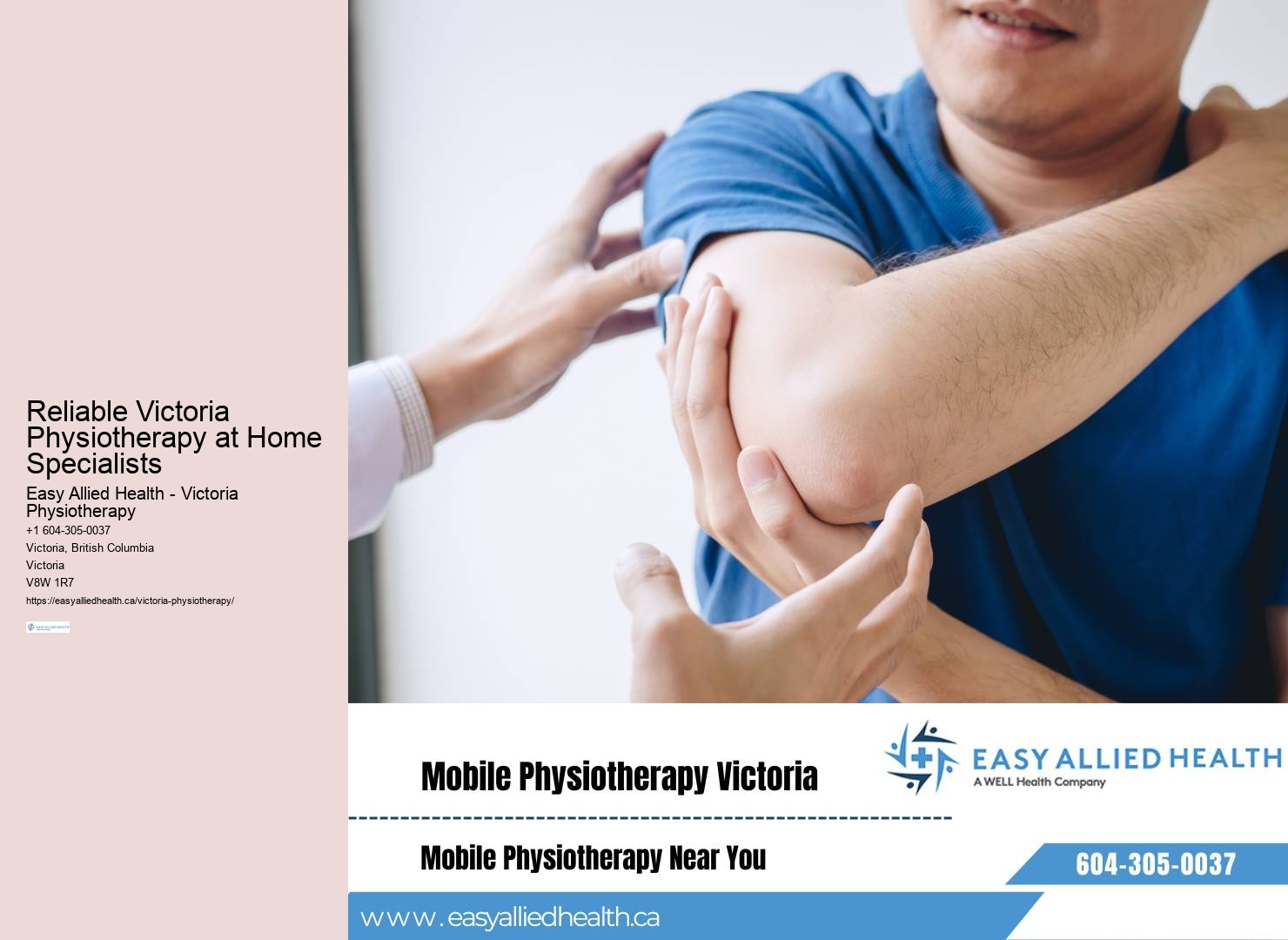 Home-based Physiotherapy Victoria: Care Designed for Your Comfort