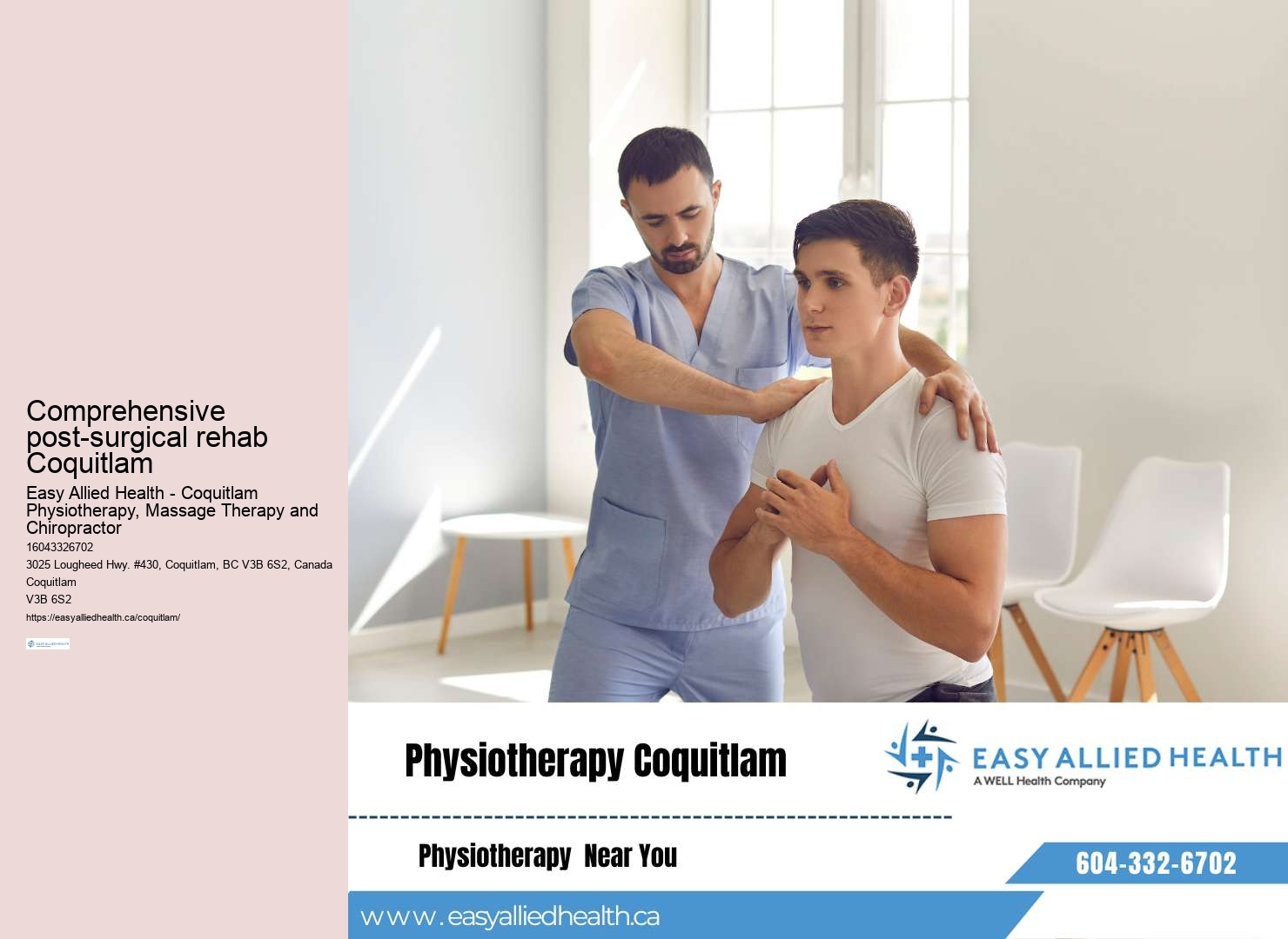 Pediatric Physiotherapy in Coquitlam