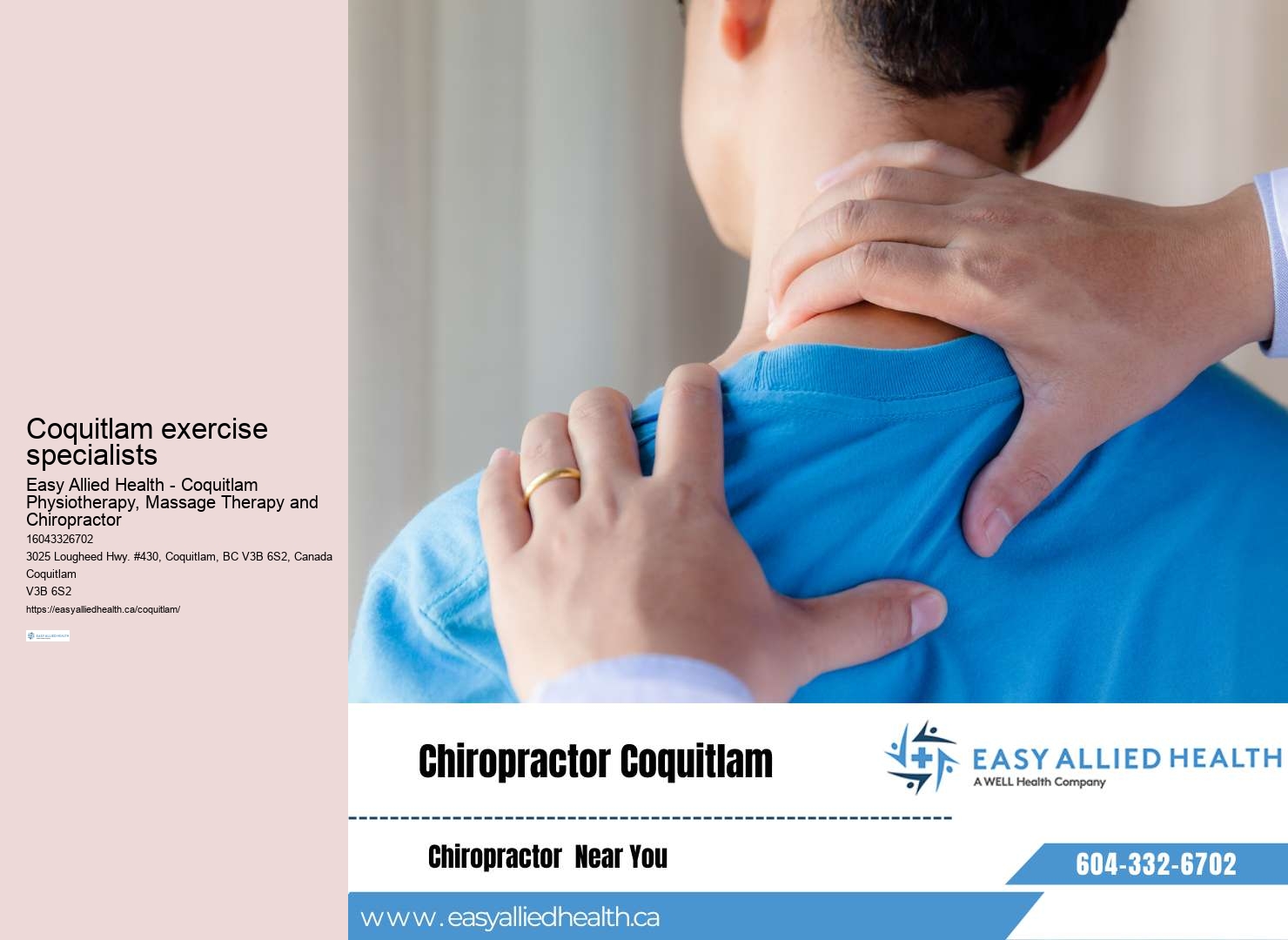 Soft tissue therapy in Coquitlam