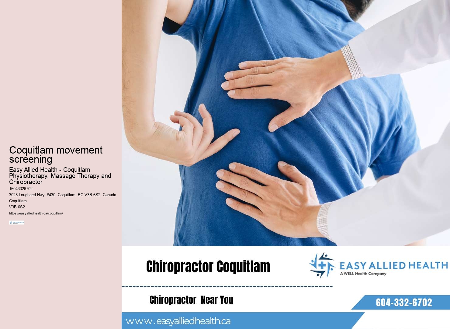 Physiotherapy Exercises Coquitlam