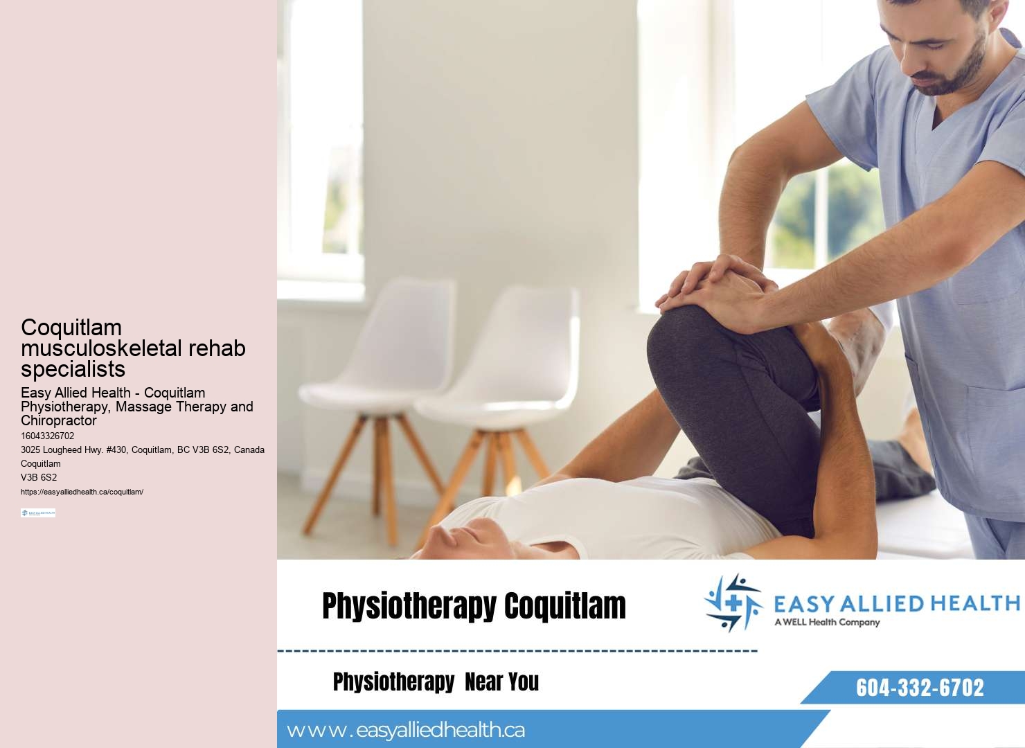 Rehabilitation Coquitlam