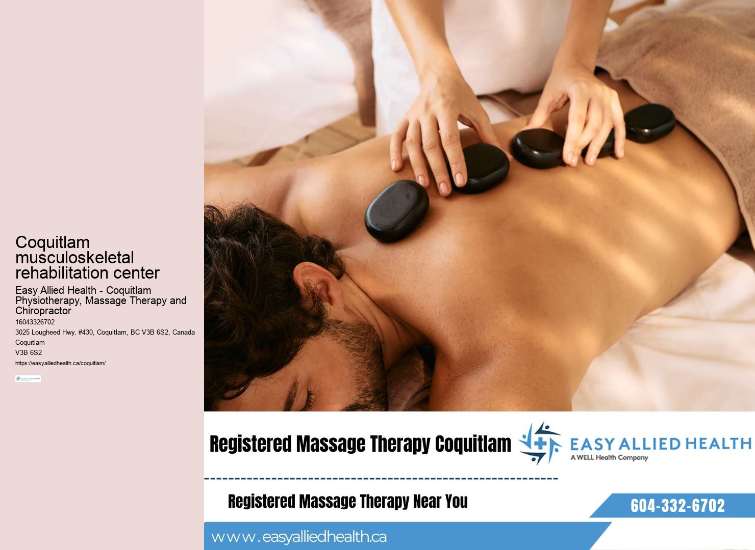 Physiotherapy for Shoulder Injuries Coquitlam