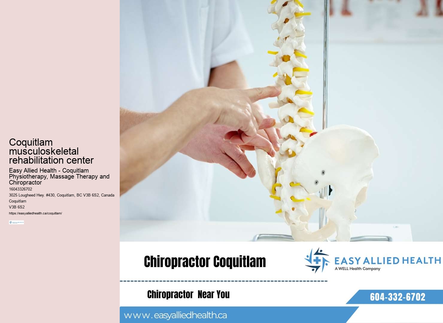 Coquitlam Manual Therapy for Injury Recovery