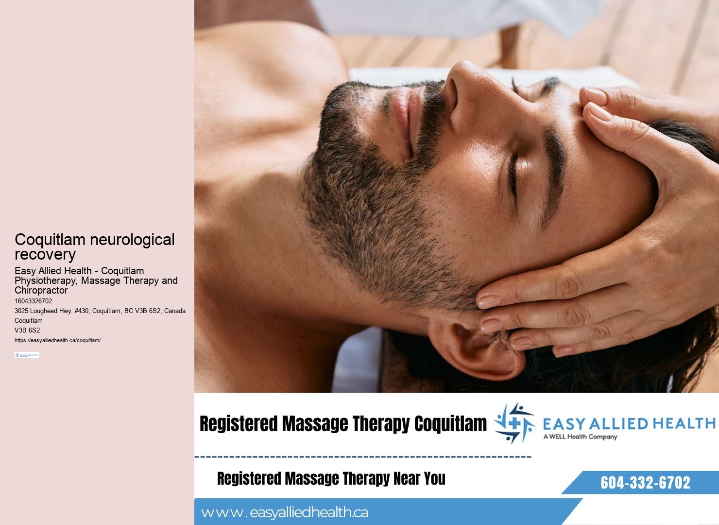 Coquitlam Physiotherapy for Balance Disorders