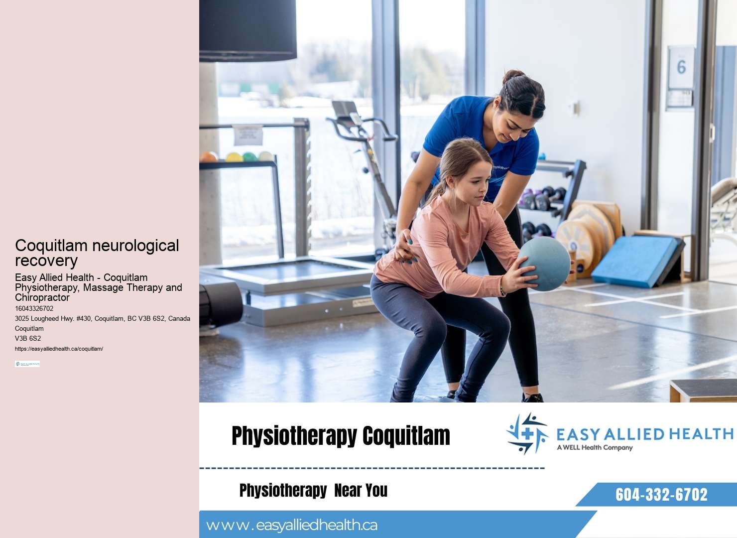 Coquitlam Neurological Physiotherapist