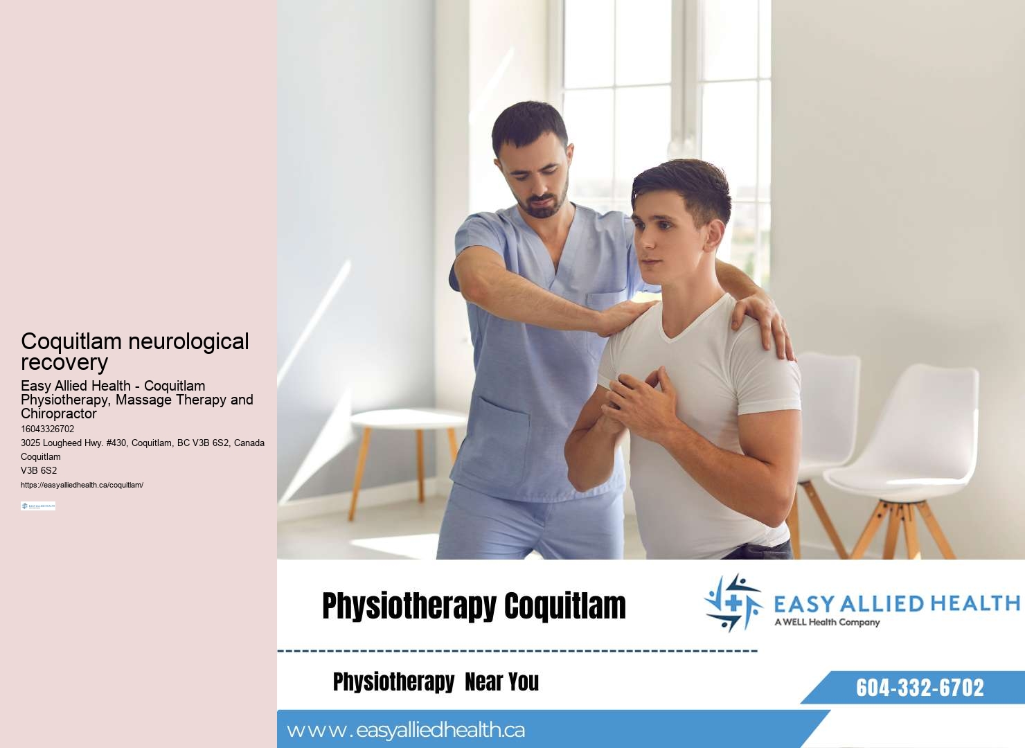 Physiotherapy Insurance Coverage in Coquitlam