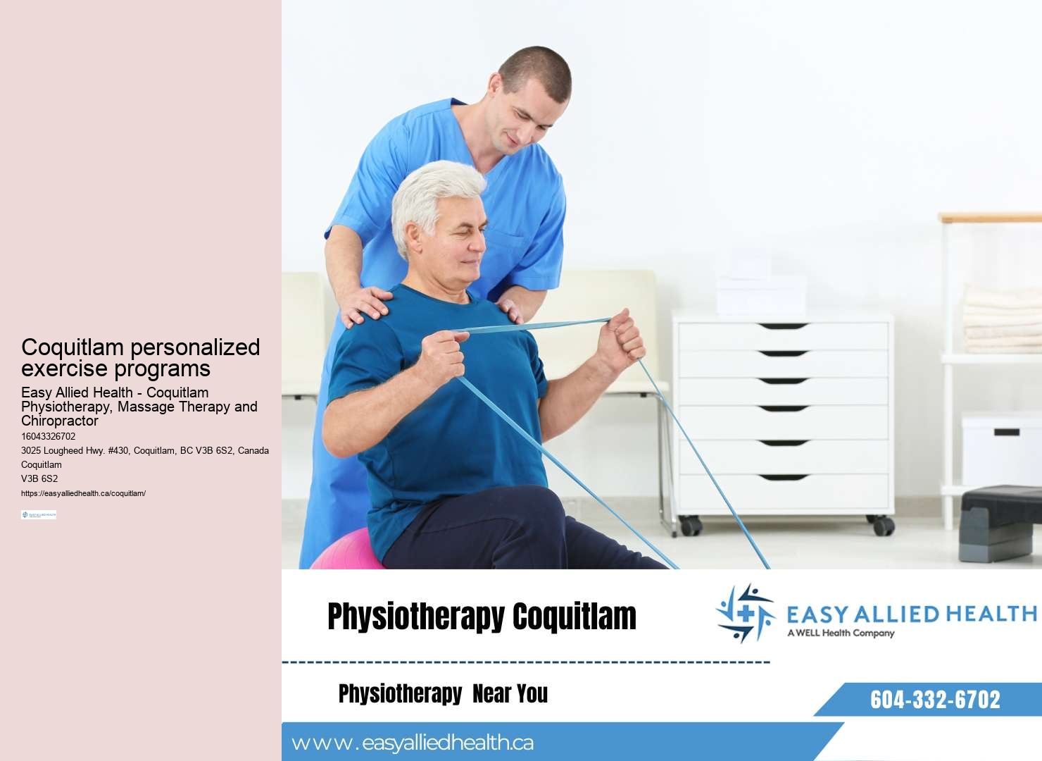 Coquitlam Physiotherapy for Cerebral Palsy