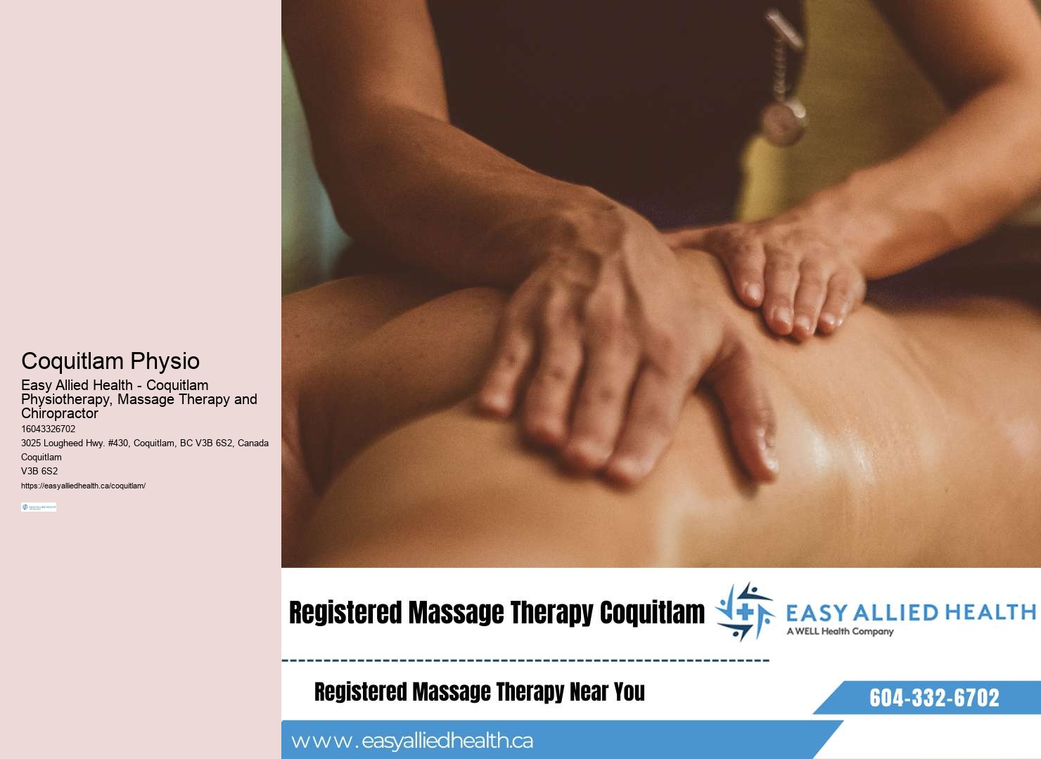 Holistic chronic pain management Coquitlam