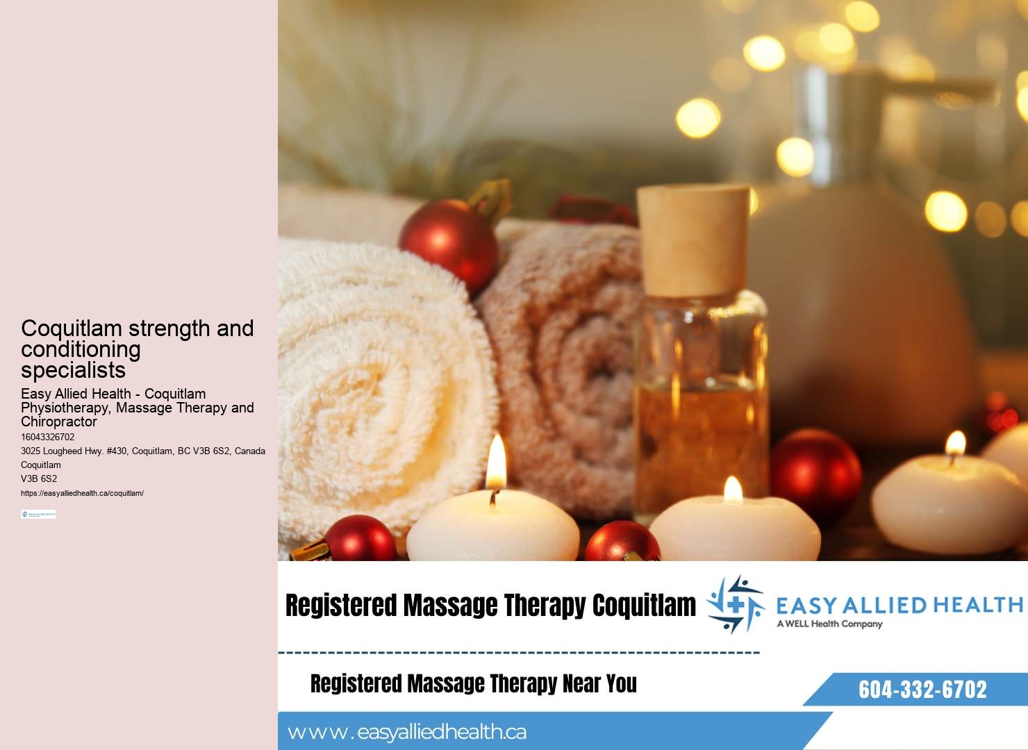 Massage Therapy for Stress Relief Coquitlam
