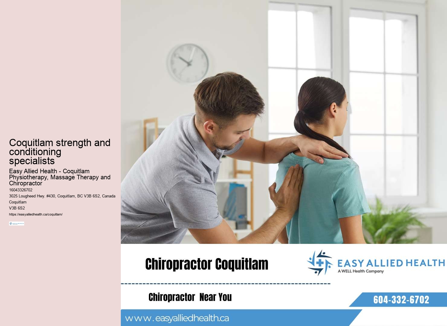 Coquitlam balance improvement exercises