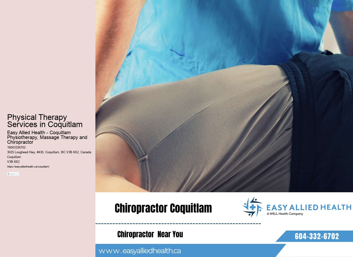 Chronic pain relief Coquitlam