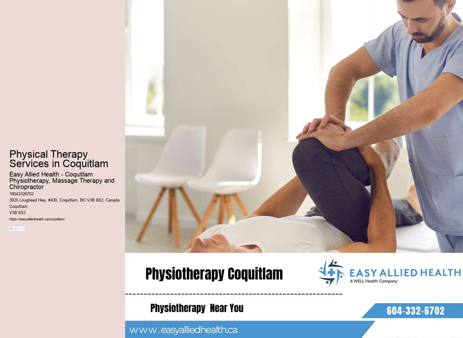 Coquitlam Physiotherapy for Dizziness and Vertigo