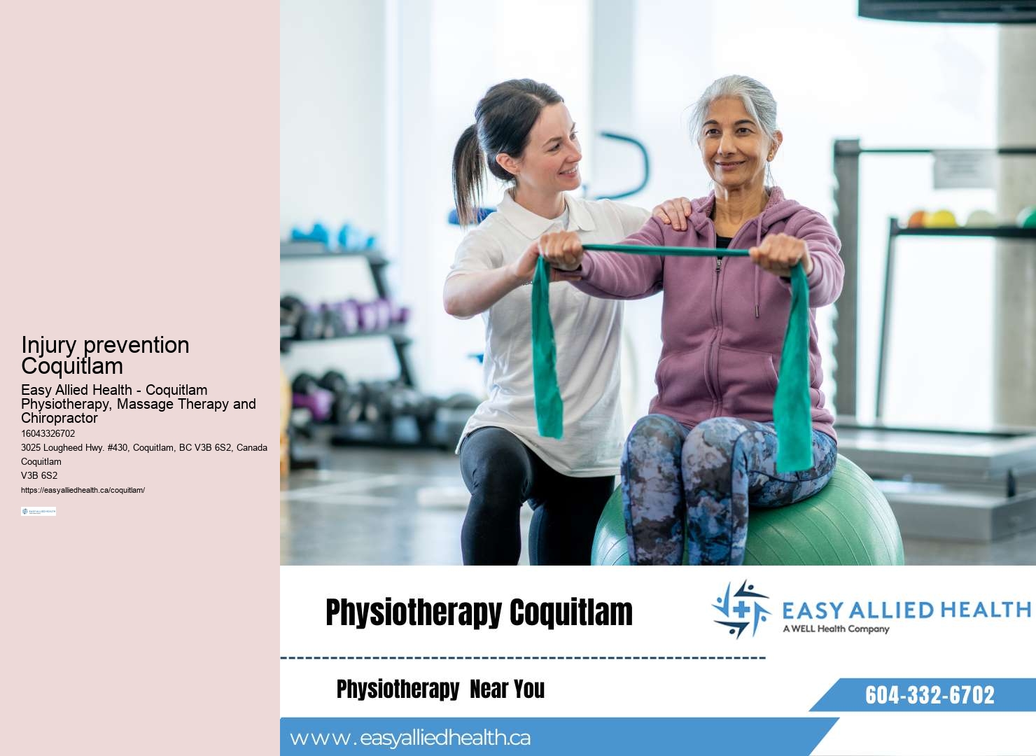 Knee Pain Physiotherapy Coquitlam