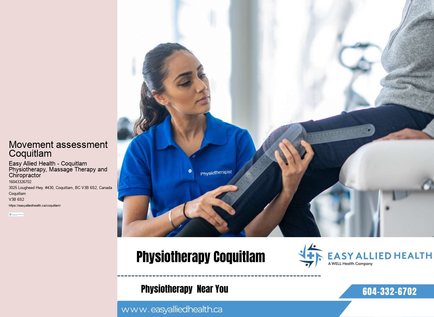 Coquitlam Physiotherapy for Joint Pain