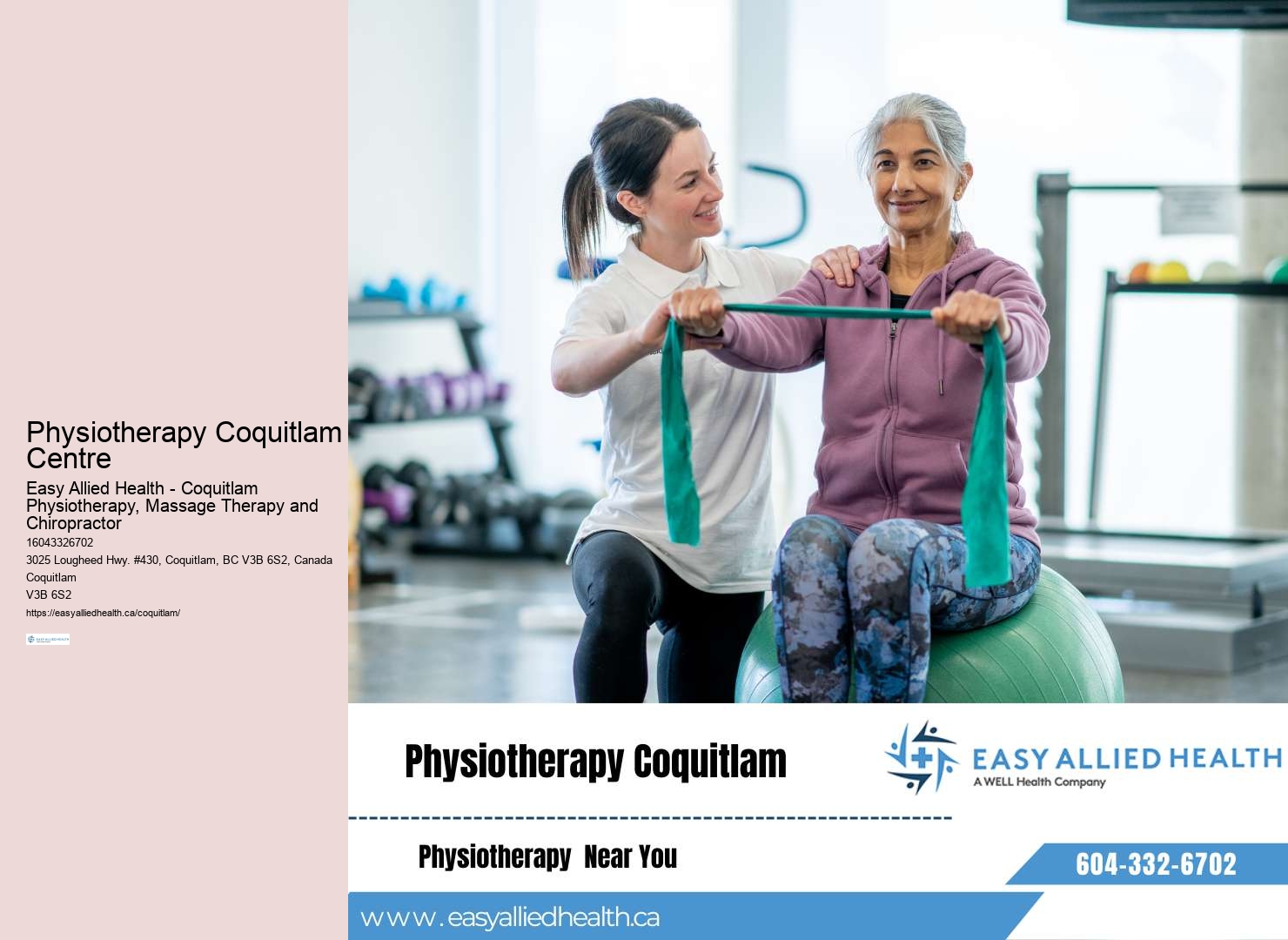 Pain management solutions in Coquitlam