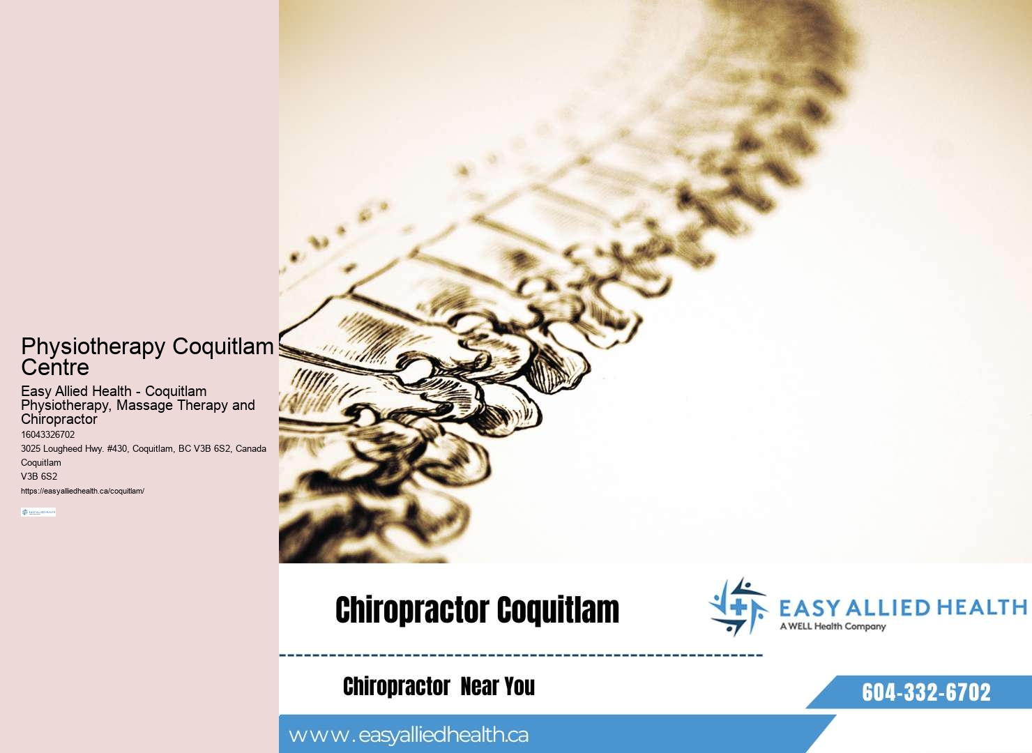 Coquitlam Physiotherapy for Tendonitis