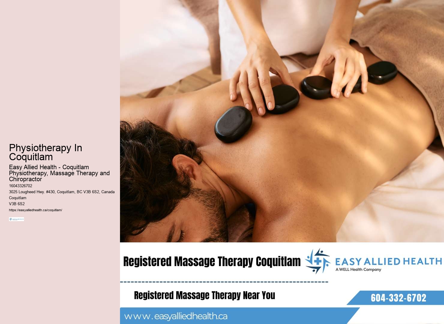 Coquitlam Certified Physiotherapists