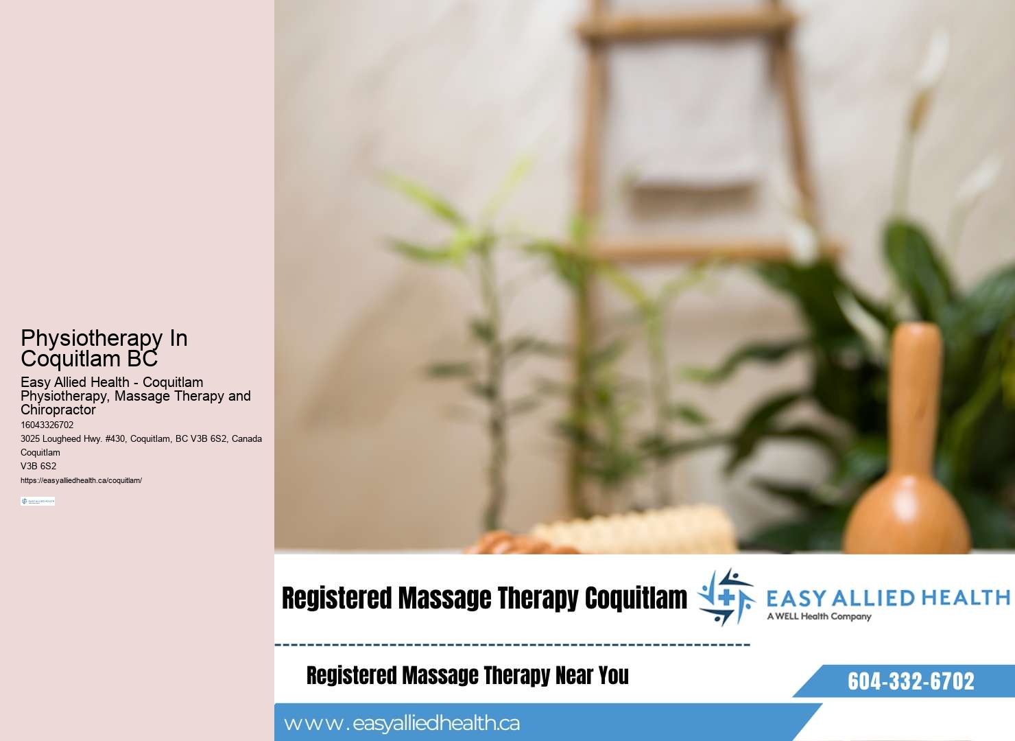 Coquitlam Physiotherapy for Sleep Disorders