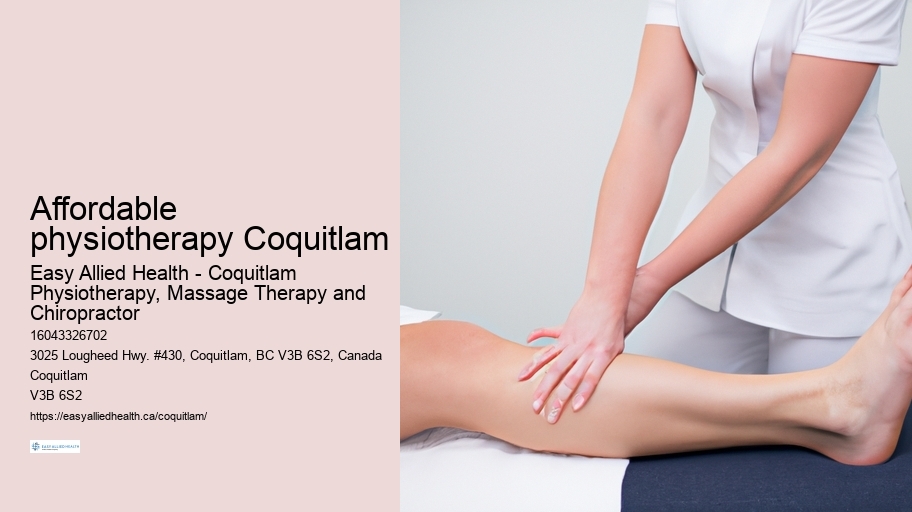 Affordable physiotherapy Coquitlam