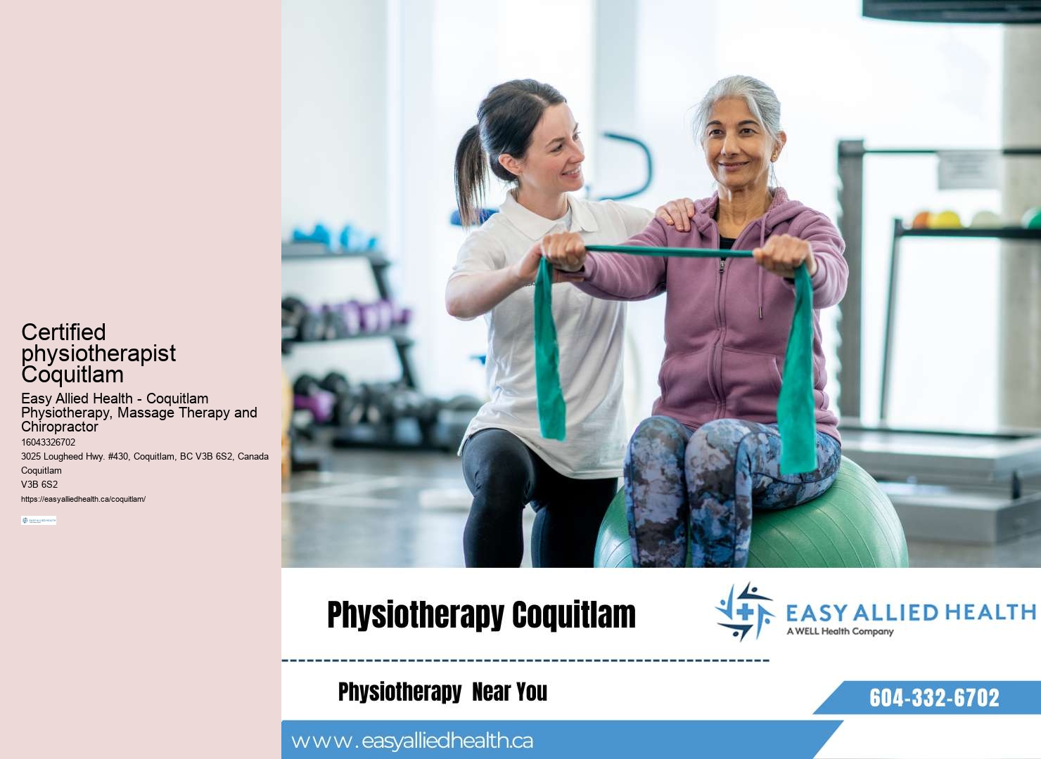 Coquitlam physiotherapy for neck pain