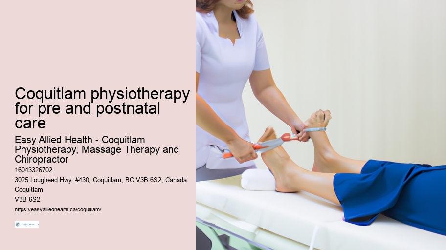 Coquitlam physiotherapy for pre and postnatal care