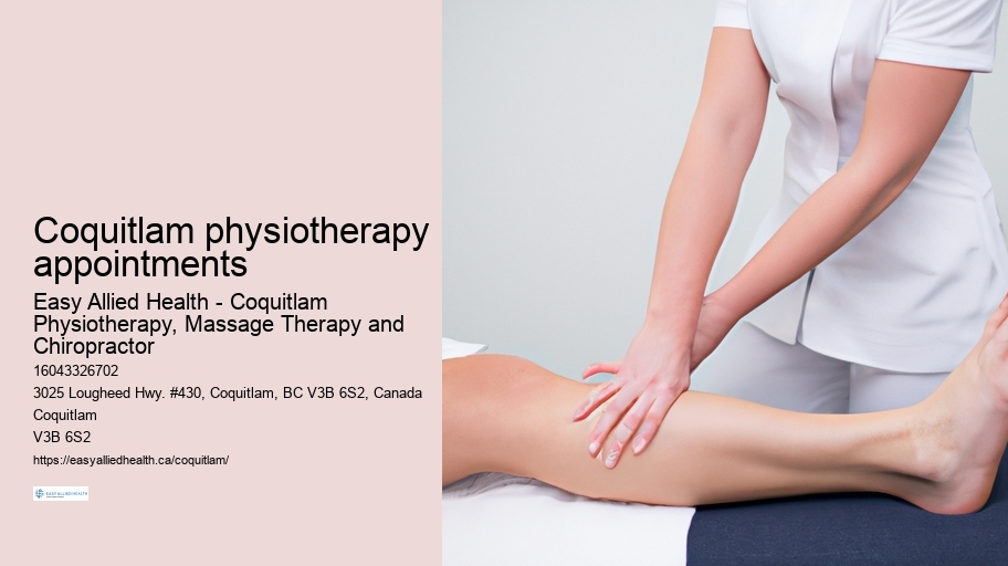 Coquitlam physiotherapy appointments