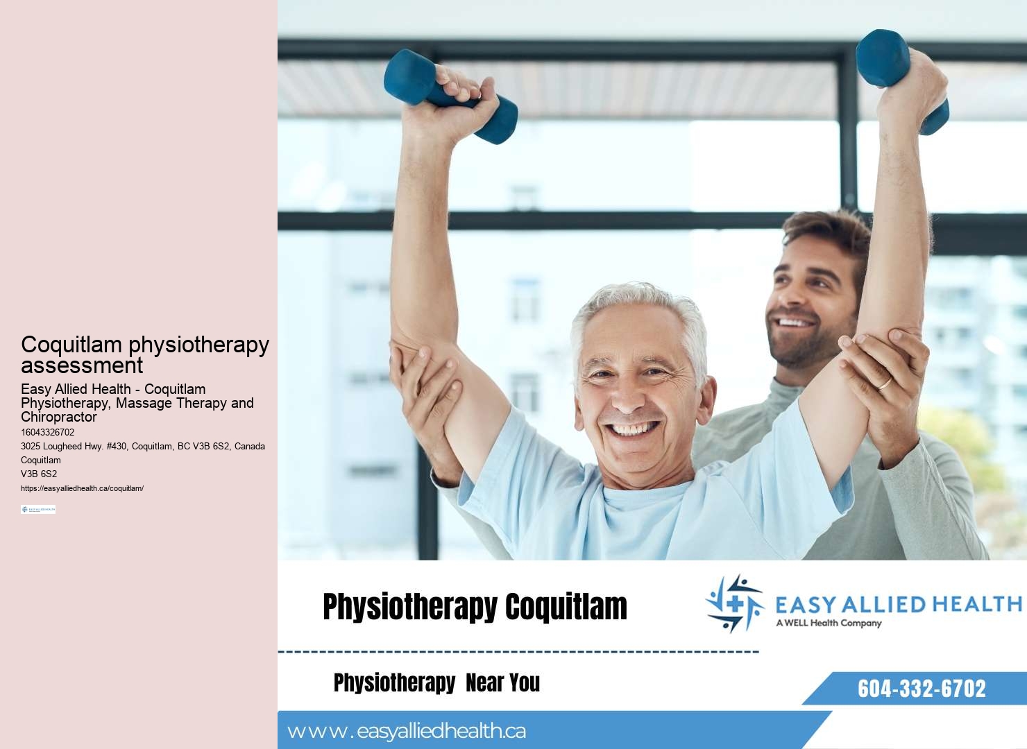 Coquitlam sports physiotherapy