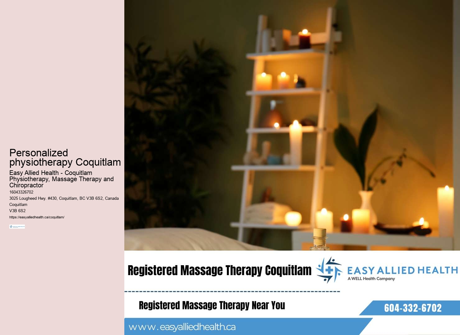 Advanced physiotherapy Coquitlam